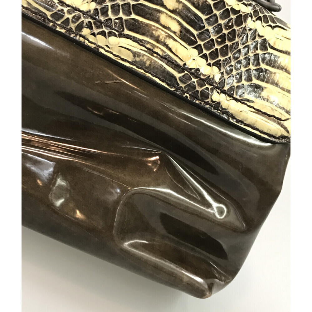 Bottega Veneta Python Handbag - Picture 6 of 6